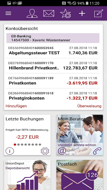 EB-Banking Classic Screenshot3