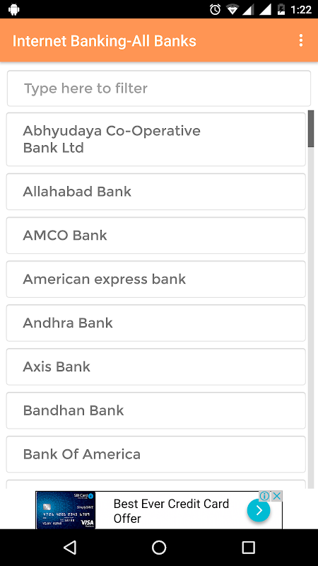 Internet Banking-All Banks Screenshot4