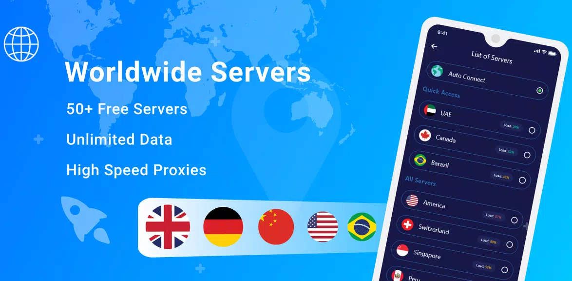 OLOW Lite VPN - Secure Proxy Screenshot4