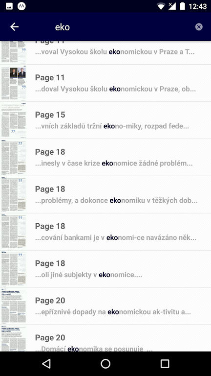 Časopis Bankovnictví Screenshot3