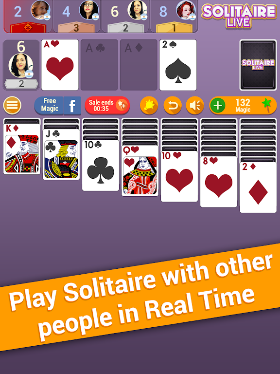 Solitaire Live Screenshot1