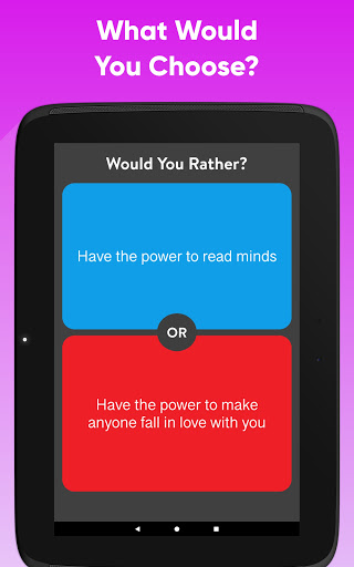 Would You Rather Choose? Screenshot1