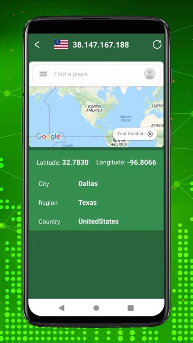 Green VPN-Fast, Secure, Free Unlimited Proxy Screenshot3