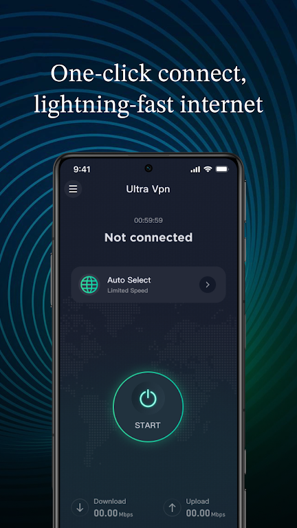 Ultra VPN - Speed of Light Screenshot2