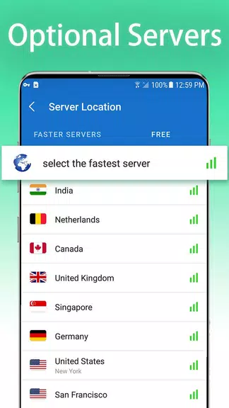 UNLIMITED VPN: Free VPN & Fast Video Proxy Screenshot3