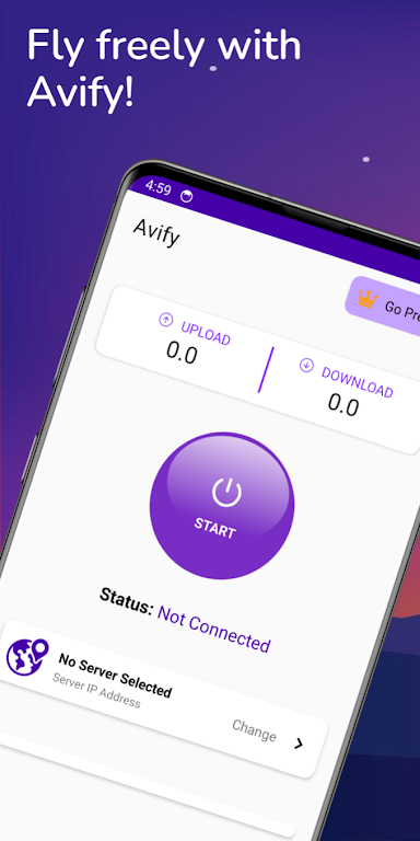 Avify - Secure VPN & Privacy Screenshot1