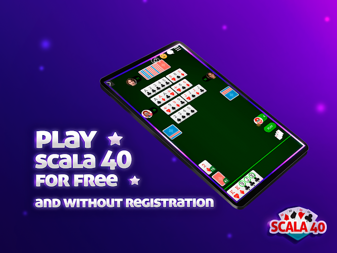 Scala 40 Online - Card Game Screenshot2