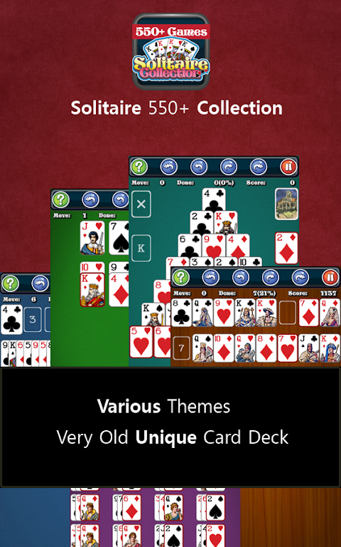 Solitaire 550+ Collection Screenshot1