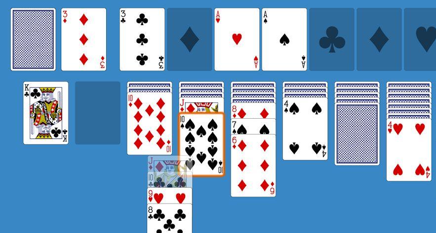 Solitaire Klondike Two Decks Screenshot3