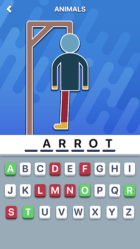 Hangman _ _ _ _ Free Classic Hidden Word Game Screenshot1