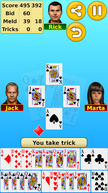 Pinochle Screenshot1