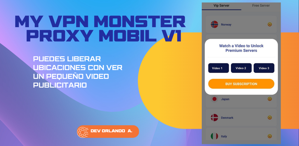 MyVPN Monster - Proxy Mobil Screenshot3