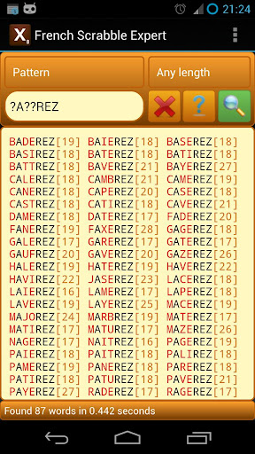 French Scrabble Expert Screenshot3