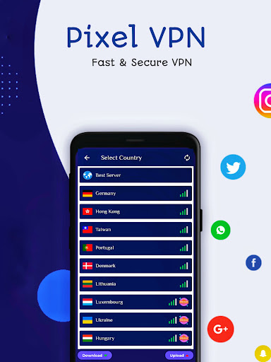 Pixel VPN - Fast & Secure VPN Screenshot3