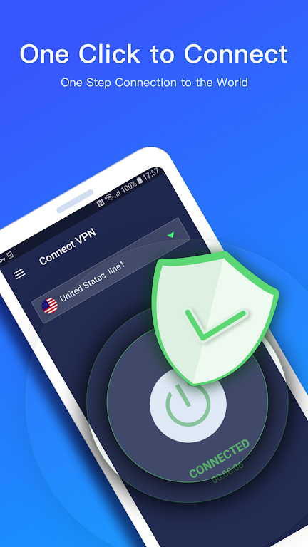 Connect VPN — Free, Fast, Unlimited VPN Proxy Screenshot1