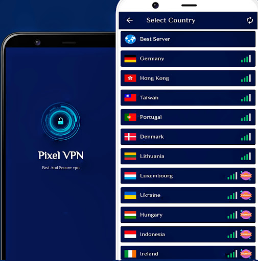 Pixel VPN - Fast & Secure VPN Screenshot1