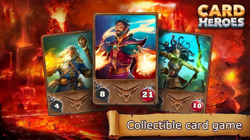 Card Heroes: TCG/CCG deck Wars Screenshot1