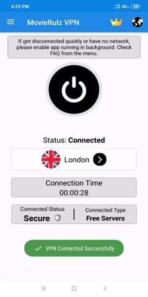 MovieRulz VPN - Free Unlimited VPN Screenshot3