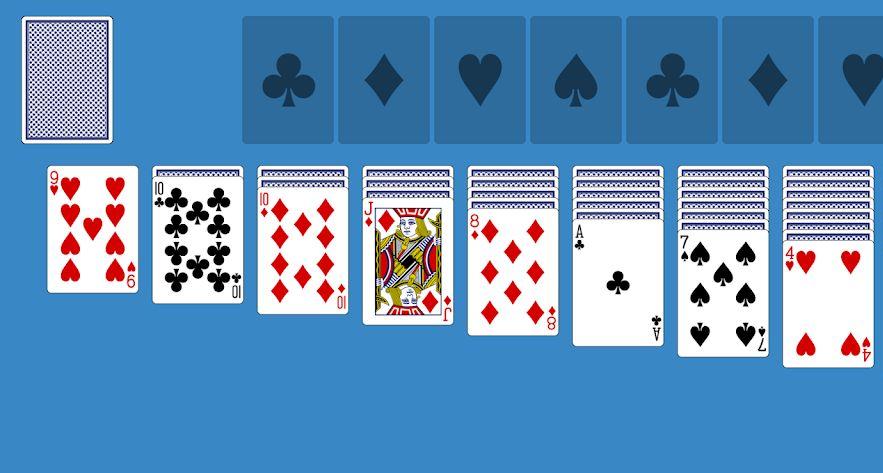 Solitaire Klondike Two Decks Screenshot1