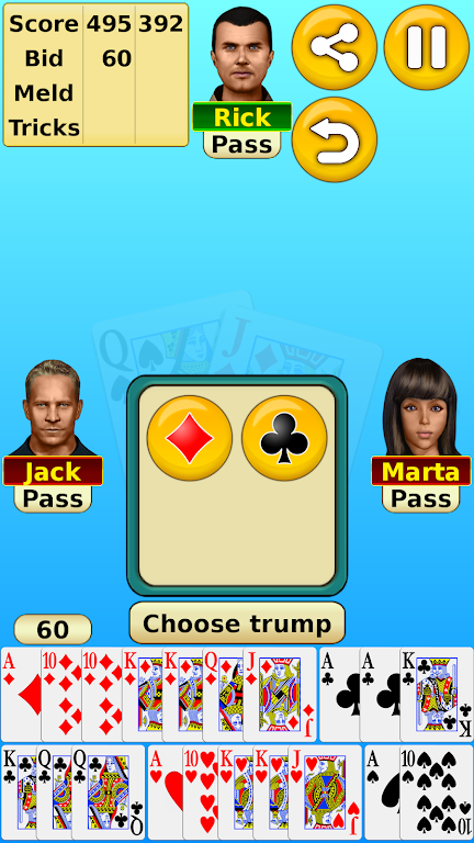 Pinochle Screenshot3