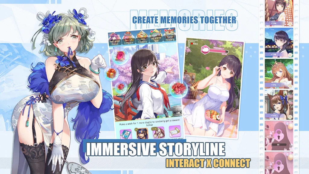 Lost in Paradise:Waifu Connect Screenshot3