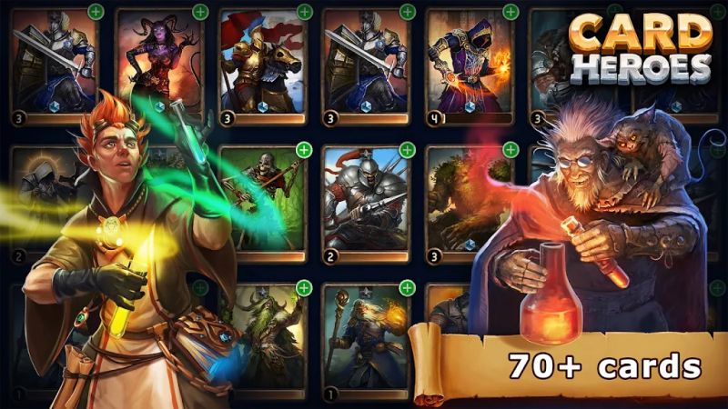 Card Heroes: TCG/CCG deck Wars Screenshot2