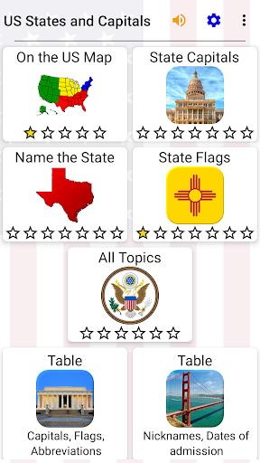 50 US States: Capitals & Flags Screenshot4