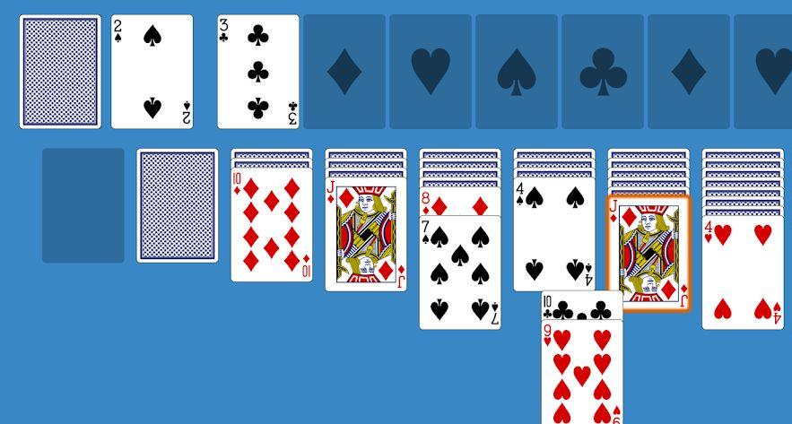 Solitaire Klondike Two Decks Screenshot2