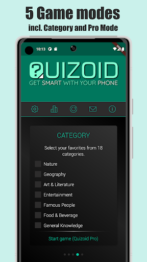 Quizoid 2019 General Knowledge offline Trivia Quiz Screenshot3