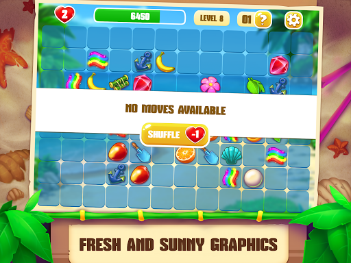 Onet Paradise: connect 2 or pair matching game Screenshot3