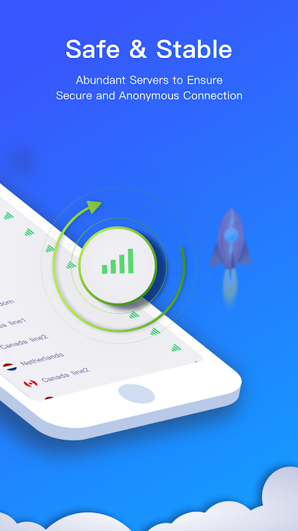 Connect VPN — Free, Fast, Unlimited VPN Proxy Screenshot2