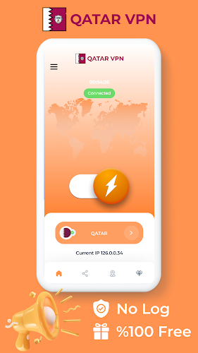 Qatar VPN - Fast Private Proxy Screenshot1