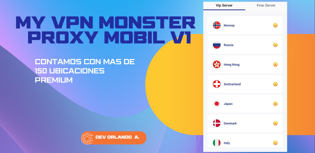 MyVPN Monster - Proxy Mobil Screenshot1