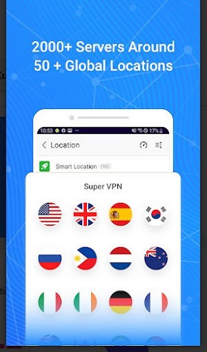 Fast VPN – Super VPN proxy Screenshot1