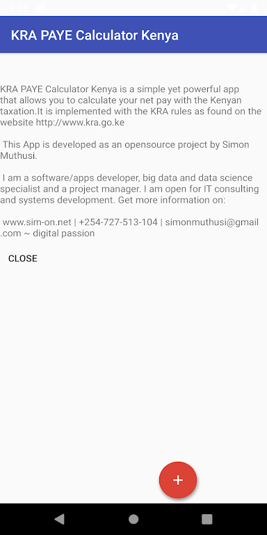 KRA PAYE Tax Calculator Kenya Screenshot3