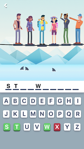 Hangman _ _ _ _ Free Classic Hidden Word Game Screenshot2