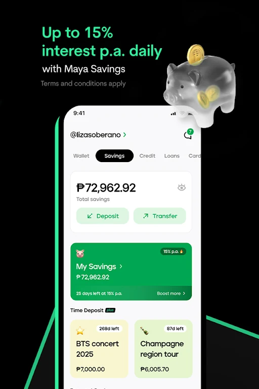 Maya – savings, loans, cards Screenshot3