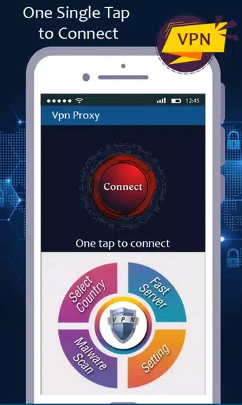 Best Secure VPN Free : WiFi Hotspot Security VPN Screenshot1