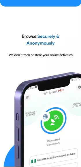 Webloaded Tunnel Pro -100% VPN Screenshot2