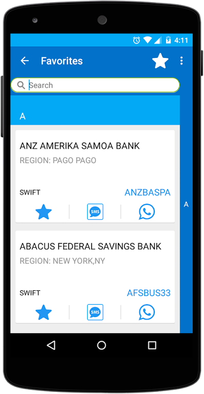 Bank SWIFT Code: 200+Countries Screenshot3