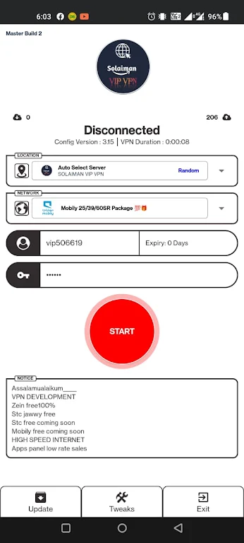 Solaiman VIP VPN Screenshot1