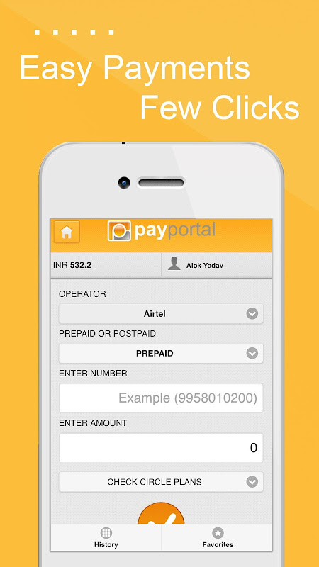 Payportal - Recharge & Billpay Screenshot3