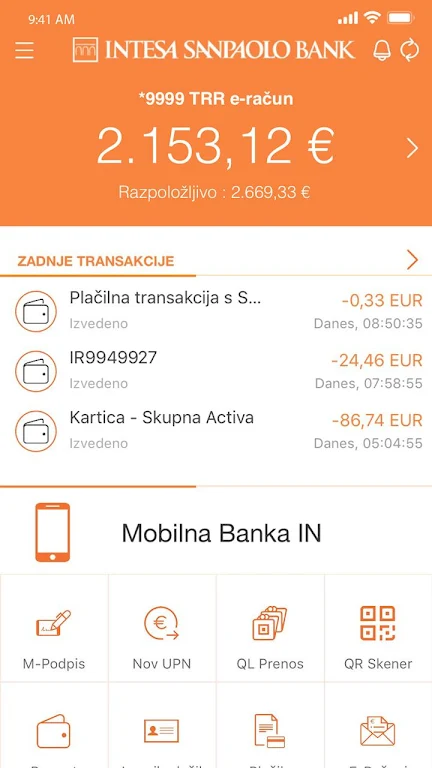 Banka IN Screenshot1