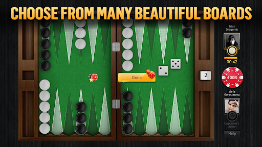 Backgammon PlayGem Free Online Screenshot3