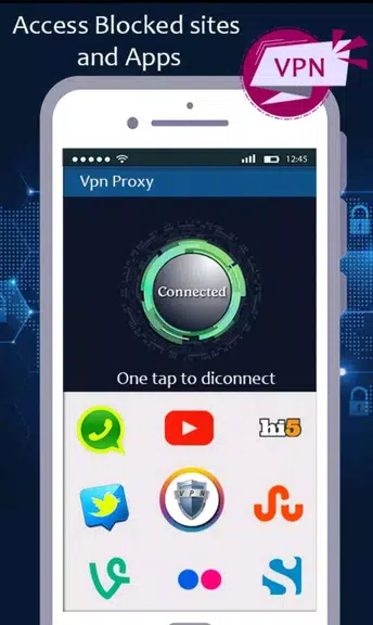 Best Secure VPN Free : WiFi Hotspot Security VPN Screenshot4