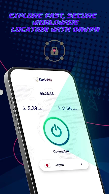 onVPN - Fast & Secure VPN Screenshot1