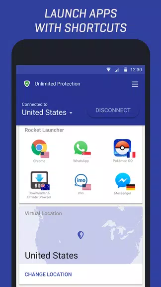 Rocket VPN Free – Internet Fre Screenshot2