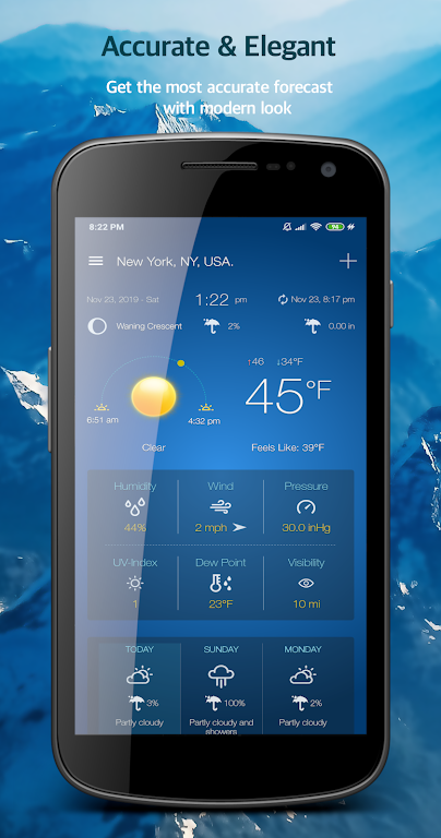 Weather Advanced for Android Mod Screenshot4