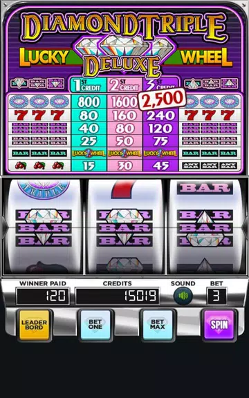 Diamond Triple Slots Machine Screenshot1