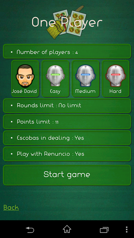 Escoba / Broom cards game Screenshot2